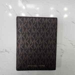 Michael Kors Passport Wallet- Brown